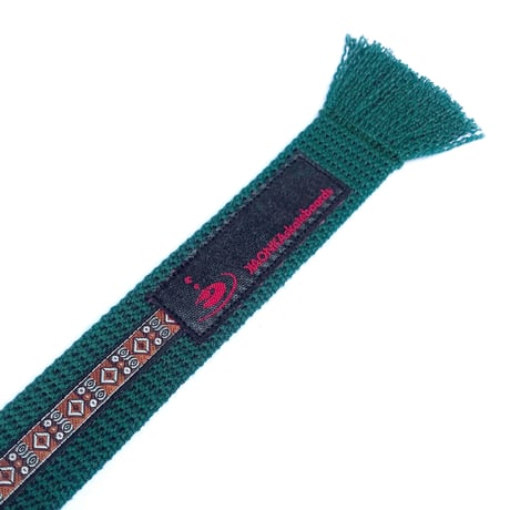 KAONKA belt 26FALL ortega tape outdoor nylon belt FOREST/BROWN.TAPE カオンカ ベルト