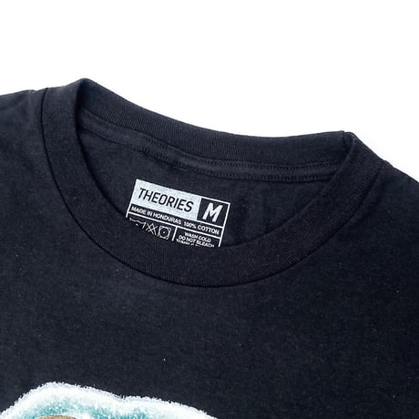 Theories s/s T-shirts 26SUMMER not what they seem BLACK セオリーズ Tシャツ 半袖