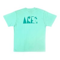 AREth s/s T-shirts 26SUMMER terrain logo MINT.GREEN アース Tシャツ 半袖
