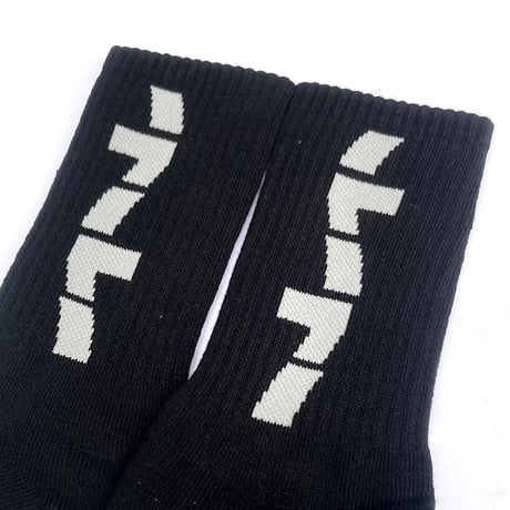 GUYDANCE socks 26FALL rhythm BLACK ガイダンス ソックス 靴下
