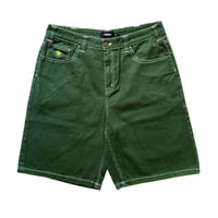Theories pants 23FALL plaza jean shorts HUINTER.GREEN セオリーズ デニム ショーツ ショート パンツ ショーツ