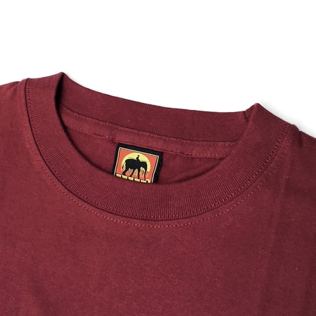satori s/s T-shirts 26FALL elephant V2 BURGUNDY サトリ Tシャツ 半袖