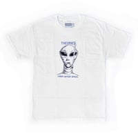 Theories s/s T-shirts 26SUMMER outer space WHITE セオリーズ Tシャツ 半袖