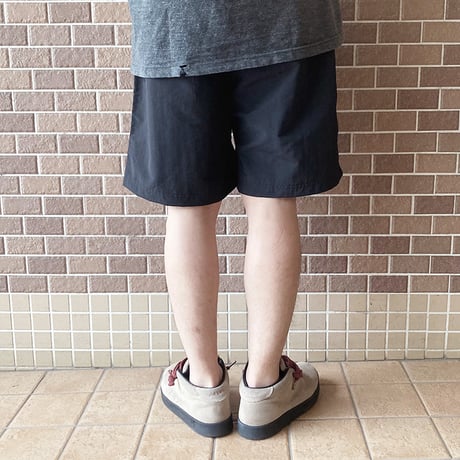 5ivenuts pants 26SUMMER hunt logo nylon shorts BLACK ファイブナッツ オリジナル ナイロン ショーツ