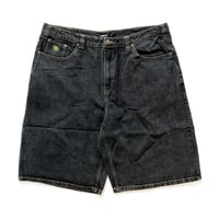 Theories pants 23FALL plaza jean shorts WASHED.BLACK セオリーズ デニム パンツ ショーツ