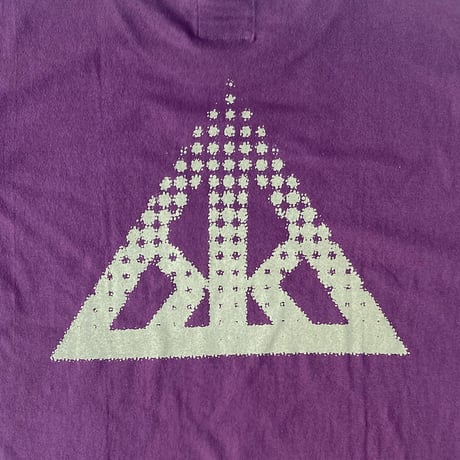 KAONKA s/s T-shirts 26SUMMER DOT-trigonium logo MATT.PURPLE/SAND.GREY カオンカ Tシャツ 半袖