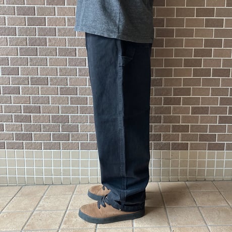 Theories pants 26FALL piano trap carpenter WASHED.BLACK セオリーズ カーペンター パンツ
