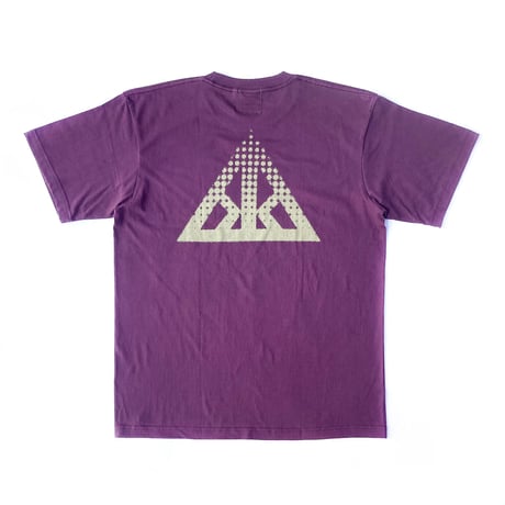 KAONKA s/s T-shirts 26SUMMER DOT-trigonium logo MATT.PURPLE/SAND.GREY カオンカ Tシャツ 半袖