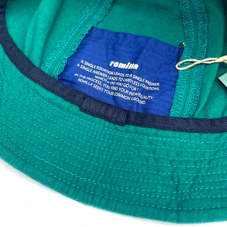 Remilla hat 2026SPRING/SUMMER エンブハット BLU.GRN レミーラ ハット 帽子