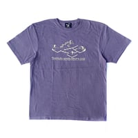 5ivenuts s/s T-shirts 26SUMMER spotseekers club PURPLE.GREY ファイブナッツ オリジナル Tシャツ 半袖