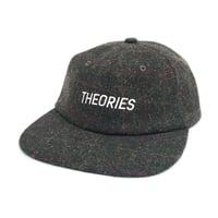 theories cap 26FALL holmess stamp logo tweed snapback hat PLAID セオリーズ キャップ