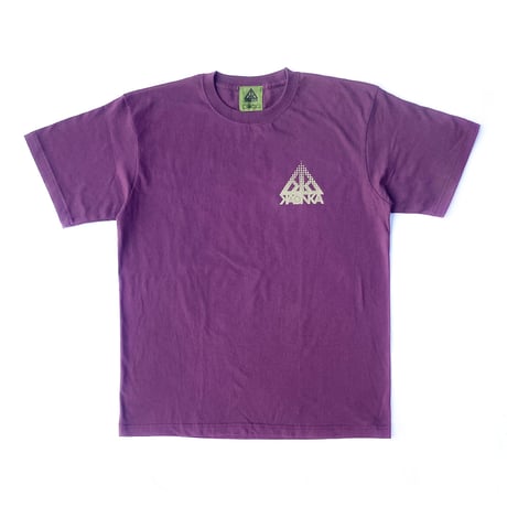 KAONKA s/s T-shirts 26SUMMER DOT-trigonium logo MATT.PURPLE/SAND.GREY カオンカ Tシャツ 半袖