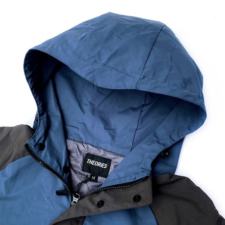 theories jacket 26FALL gale shell jacket BLUE/CHARCOAL セオリーズ ジャケット