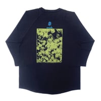 KAONKA raglan T-shirts 26FALL autunite BLACK/URANIUM カオンカ ラグラン Tシャツ 7分袖