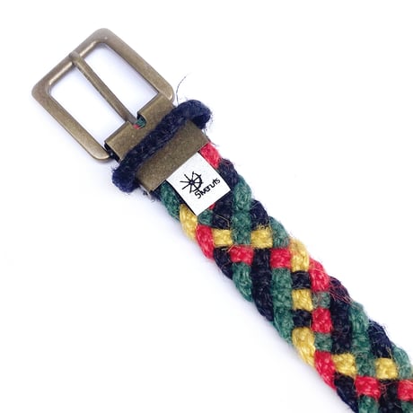 5ivenuts handmade belt 2026FALL hemp mesh belt RASTA ファイブナッツ オリジナル メッシュ ヘンプ ベルト