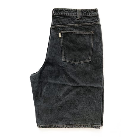 Theories pants 23FALL plaza jean shorts WASHED.BLACK セオリーズ デニム パンツ ショーツ
