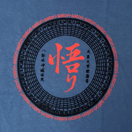 satori s/s T-shirts 26FALL kanji SMOKE.BLUE サトリ Tシャツ 半袖