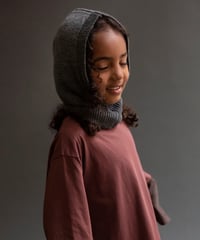 Façade - Merino balaclava - Anthracite