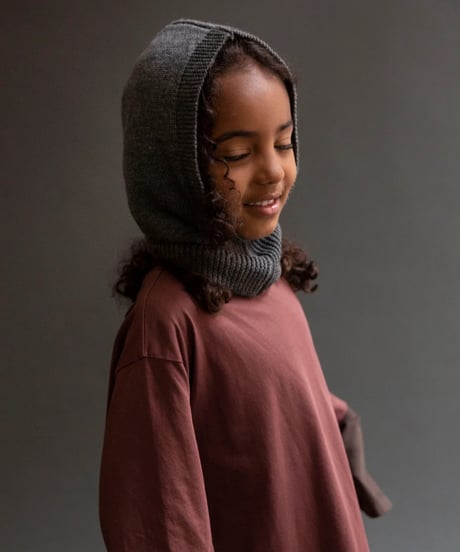 Façade - Merino balaclava - Anthracite