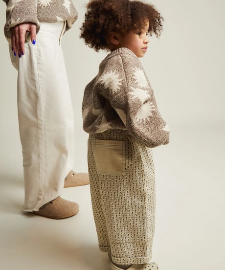 Claude&Co -  cozmo mushroom moon star knit sweater child