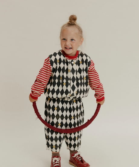 Claude&Co - rumi harlequin spot gilet