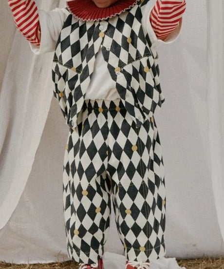 Claude&Co -  rex harlequin spot trouser