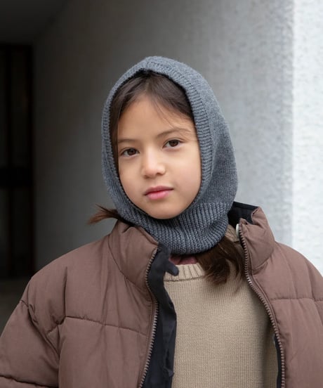 Façade - Merino balaclava - Anthracite
