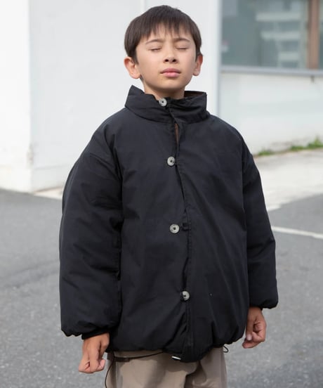 Façade - Suno - Reversible jacket - Black/Coffee