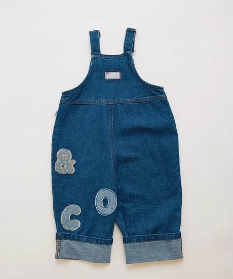 Claude&Co -  blythe claude patch denim dungaree