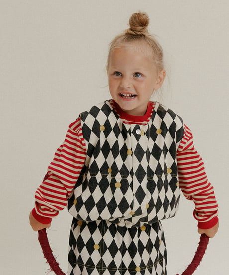 Claude&Co - rumi harlequin spot gilet