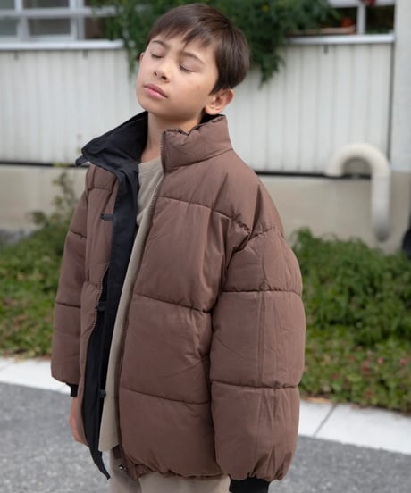 Façade - Suno - Reversible jacket - Black/Coffee
