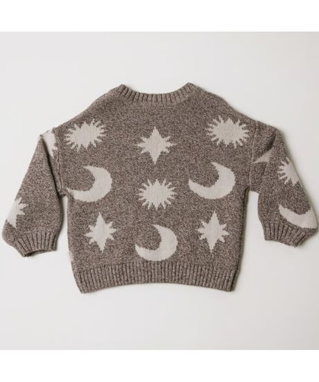 Claude&Co -  cozmo mushroom moon star knit sweater child