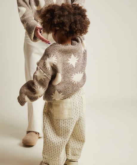 Claude&Co -  cozmo mushroom moon star knit sweater child
