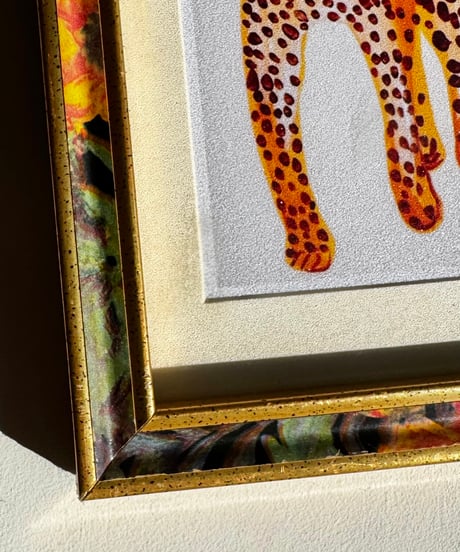 Framed Art | Leopard with a Message