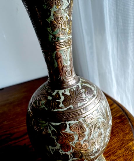 Copper Flower Vase/B