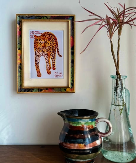 Framed Art | Leopard with a Message