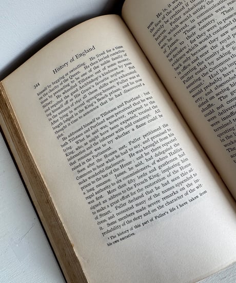 Antique Book — HISTORY OF ENGLAND