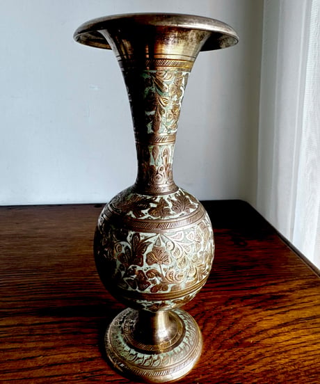 Copper Flower Vase/B