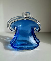 Glass Purse Vase