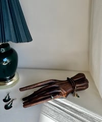 Vintage Wooden Hand Sculpture