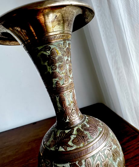 Copper Flower Vase/B