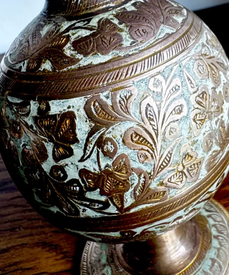 Copper Flower Vase/A