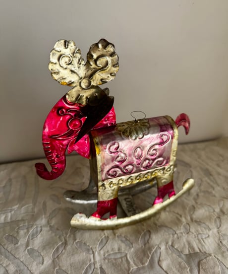 Elephant Metal Sculpture