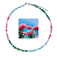 Landscape Candy Necklace / Rose