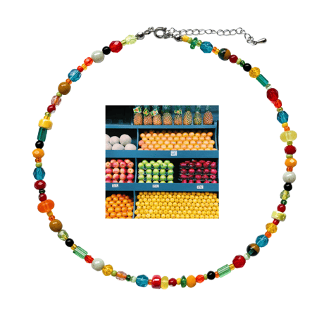 Landscape Candy Necklace / Fruits Market ⅱ