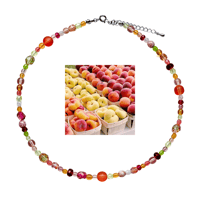 Landscape Candy Necklace / Peaches