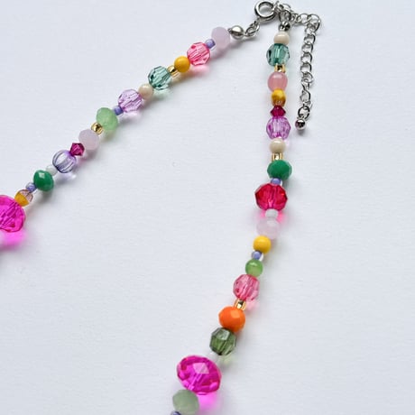 Landscape Candy Necklace / Flower Garden