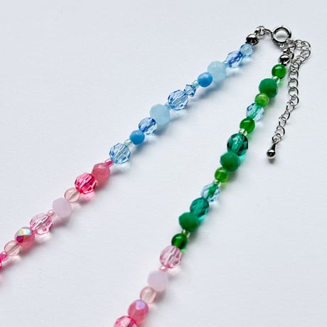 Landscape Candy Necklace / Rose