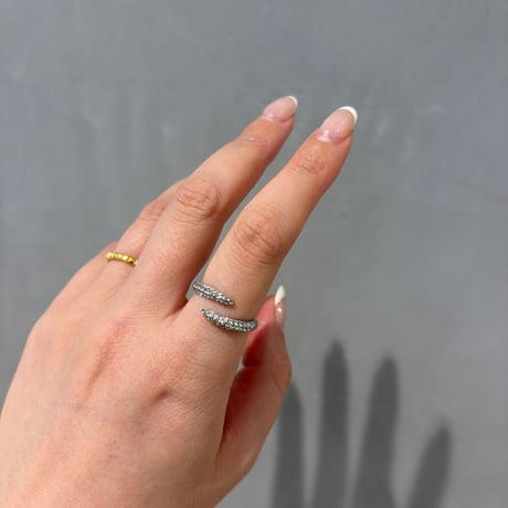 Halo Line Ring / stainless