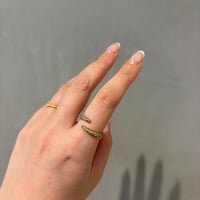 Halo Line Ring / stainless